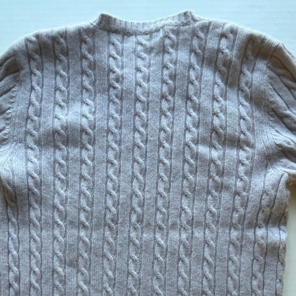 Lauren Ralph Lauren Women’s 100% Cashmere Cable Knit - Picture 8 of 14